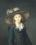 Portrait of Elisaveta Alexandrovna Demidov, nee Stroganov here as Baronesse Stroganova